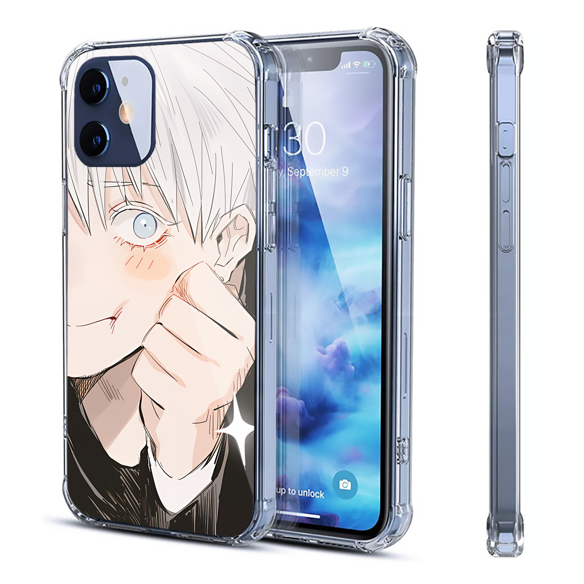 （画像用） SPY×FAMILY间谍家家酒 【iPhone 12シリーズ対応】透明スマホケース（クリアソフトケース）